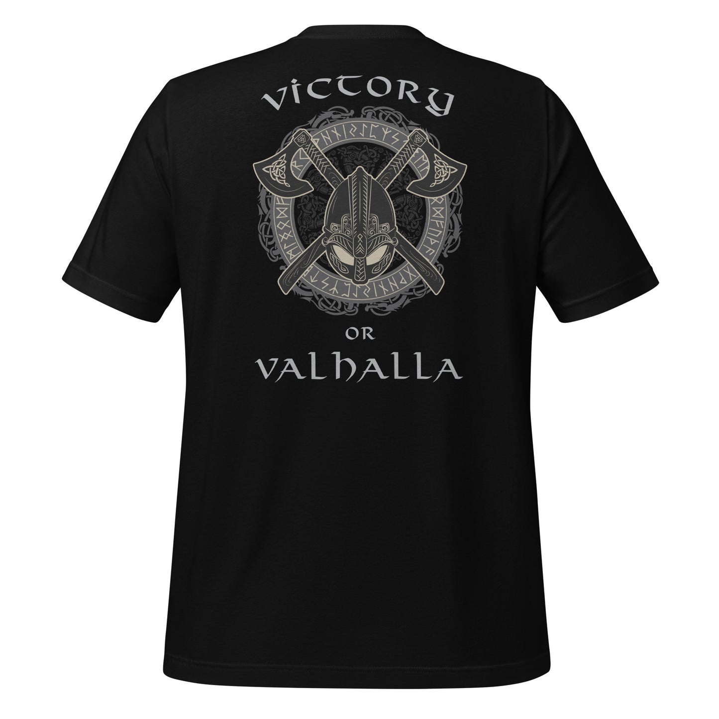 Victory or Valhalla Viking Warrior T-shirt