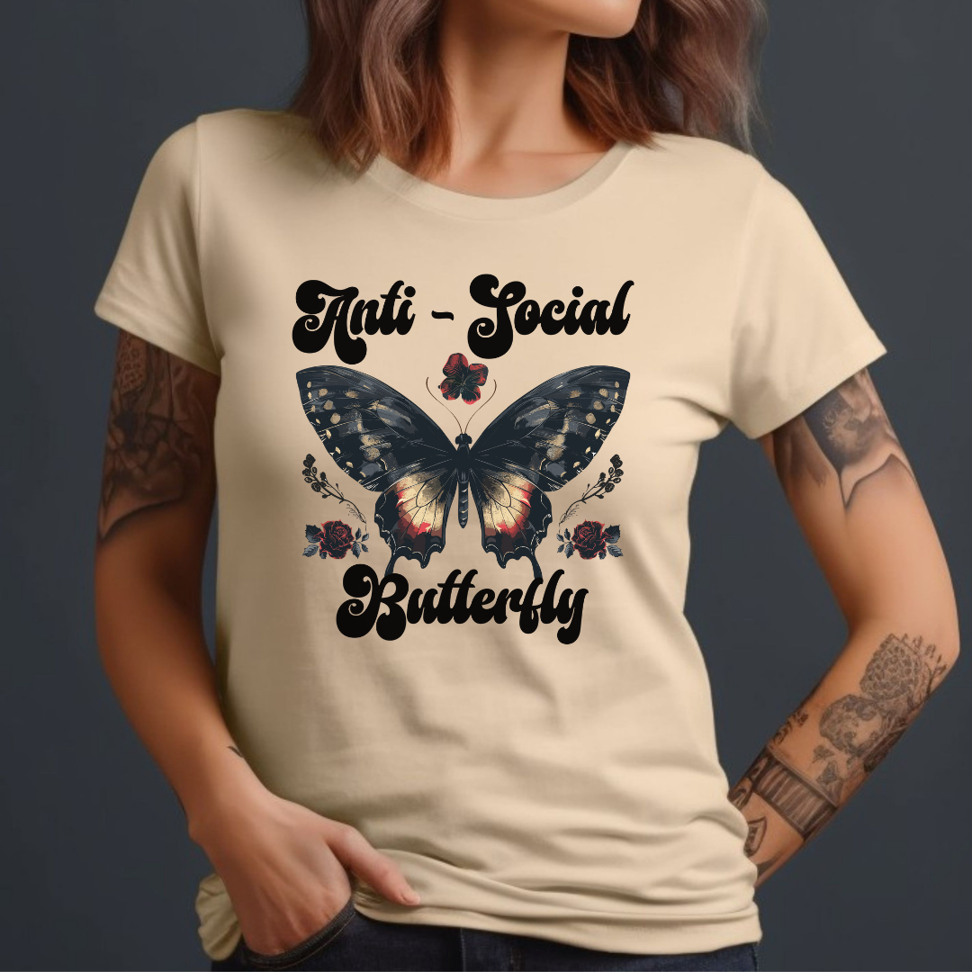 Anti-Social Butterfly T-shirt