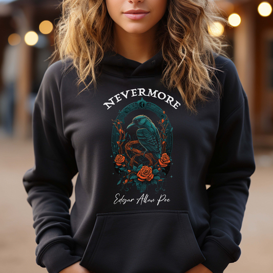 Edgar Allan Poe Nevermore Hoodie