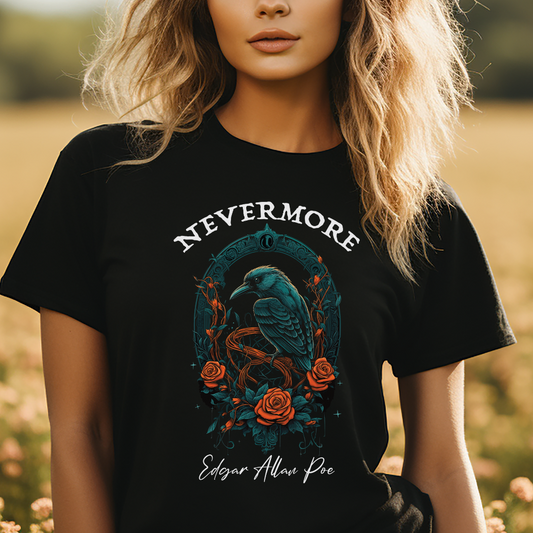 Edgar Allan Poe Nevermore T-shirt