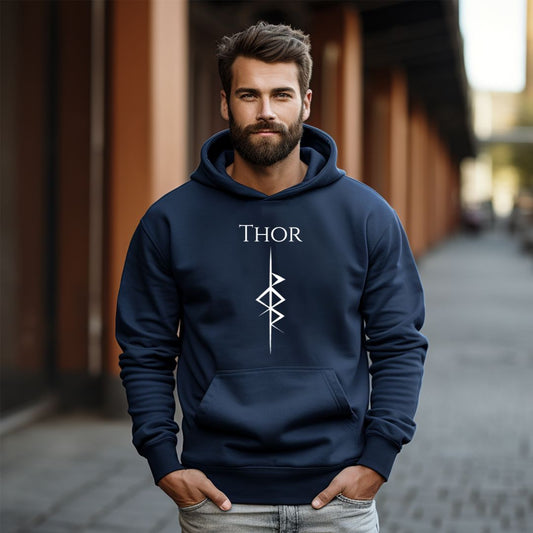 Thor Dieu du Tonnerre Viking Sweat à capuche