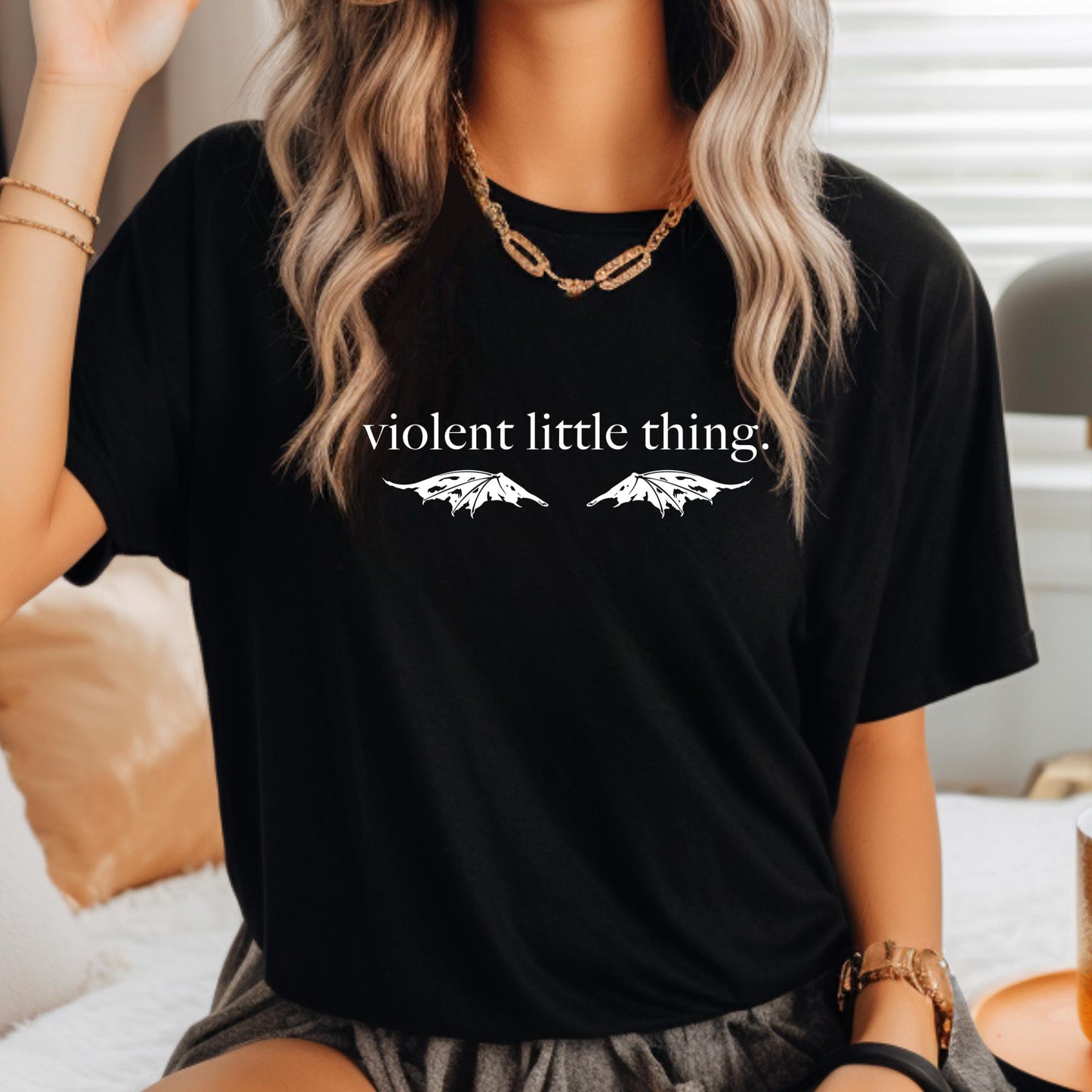 Violent Little Thing Fourth Wing T-shirt