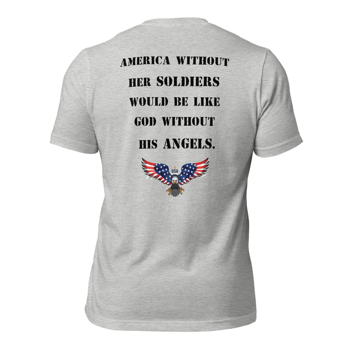 America Without Her Soldiers USA Patriotic T-shirt