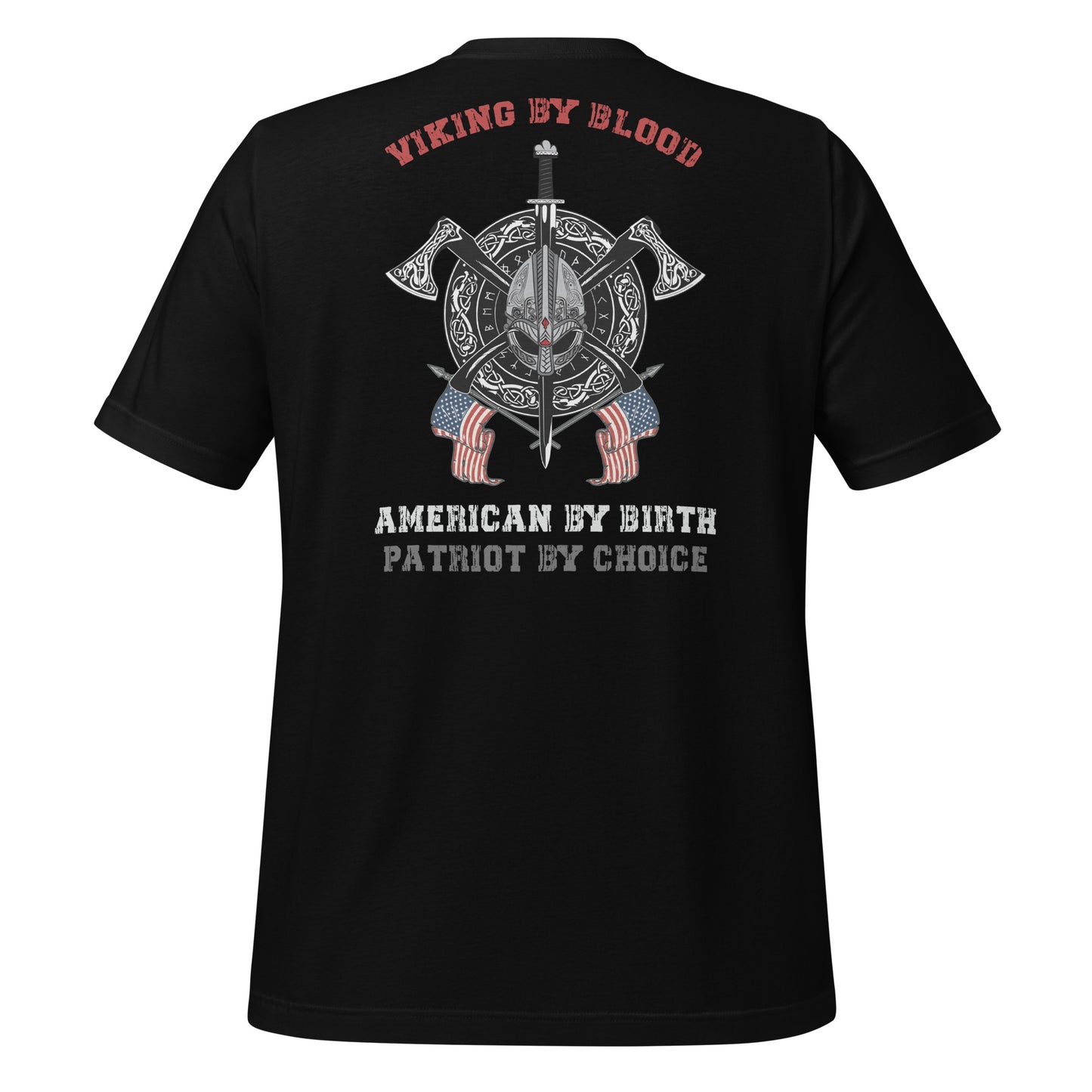 Viking By Blood Patriotic T-shirt