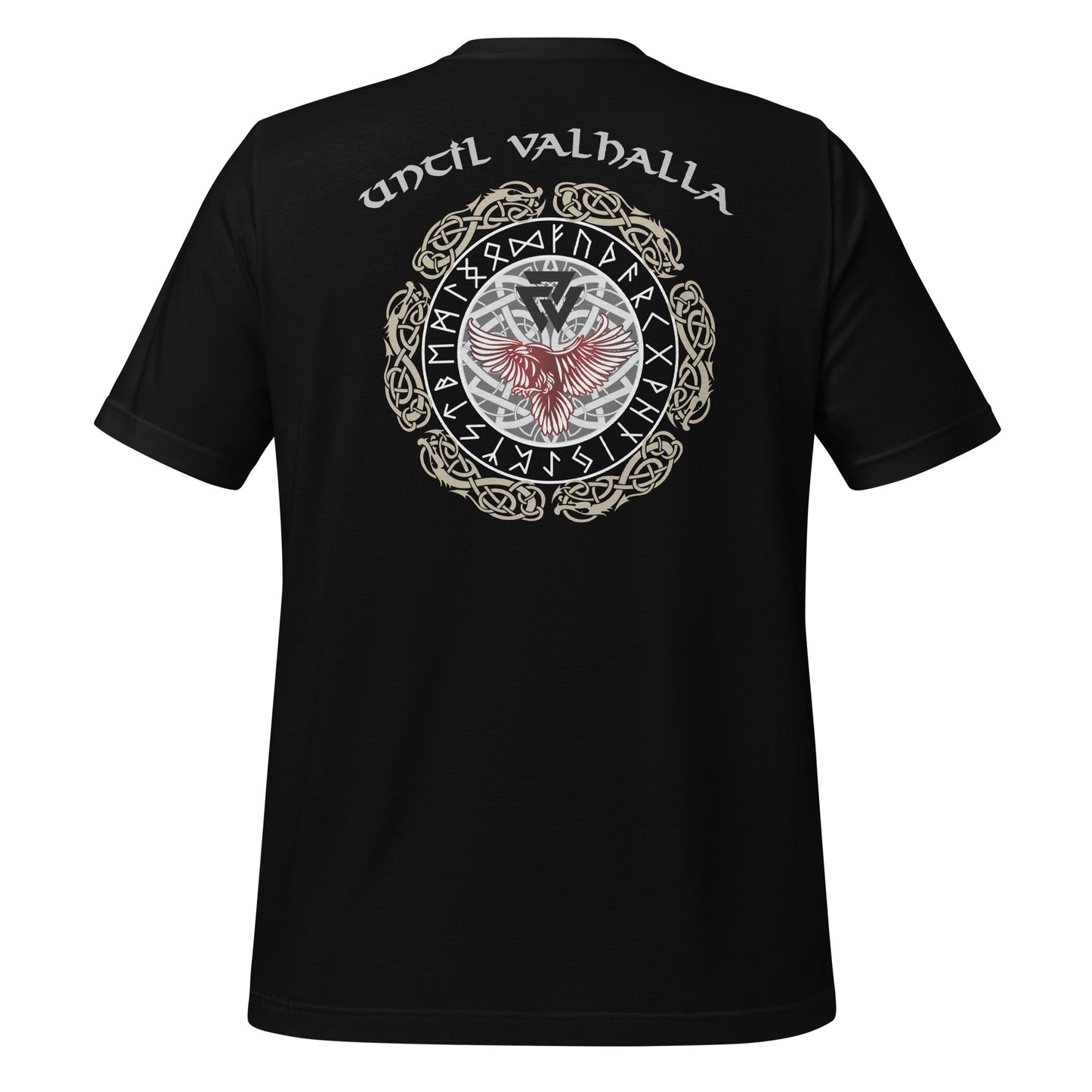 Until Valhalla Viking Warrior T-shirt