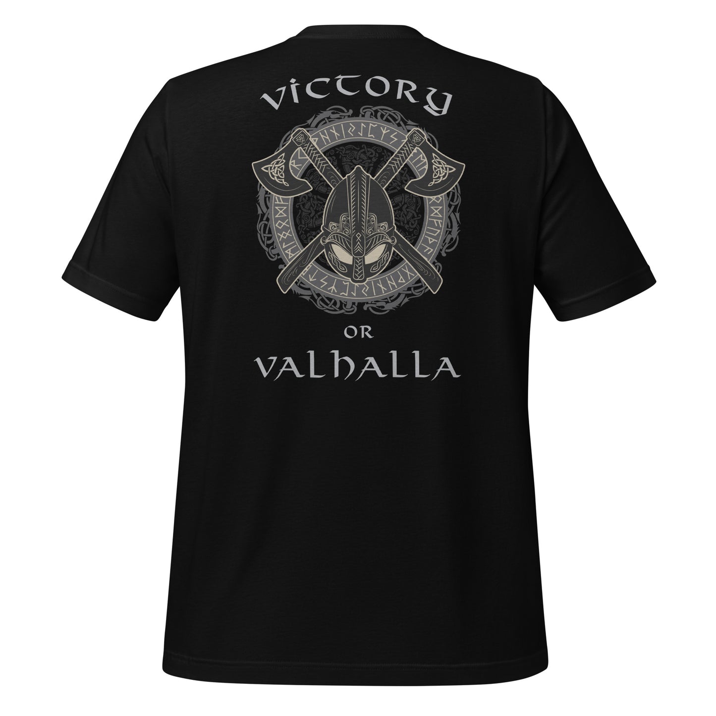 Victory oder Valhalla Wikinger Krieger T-Shirt