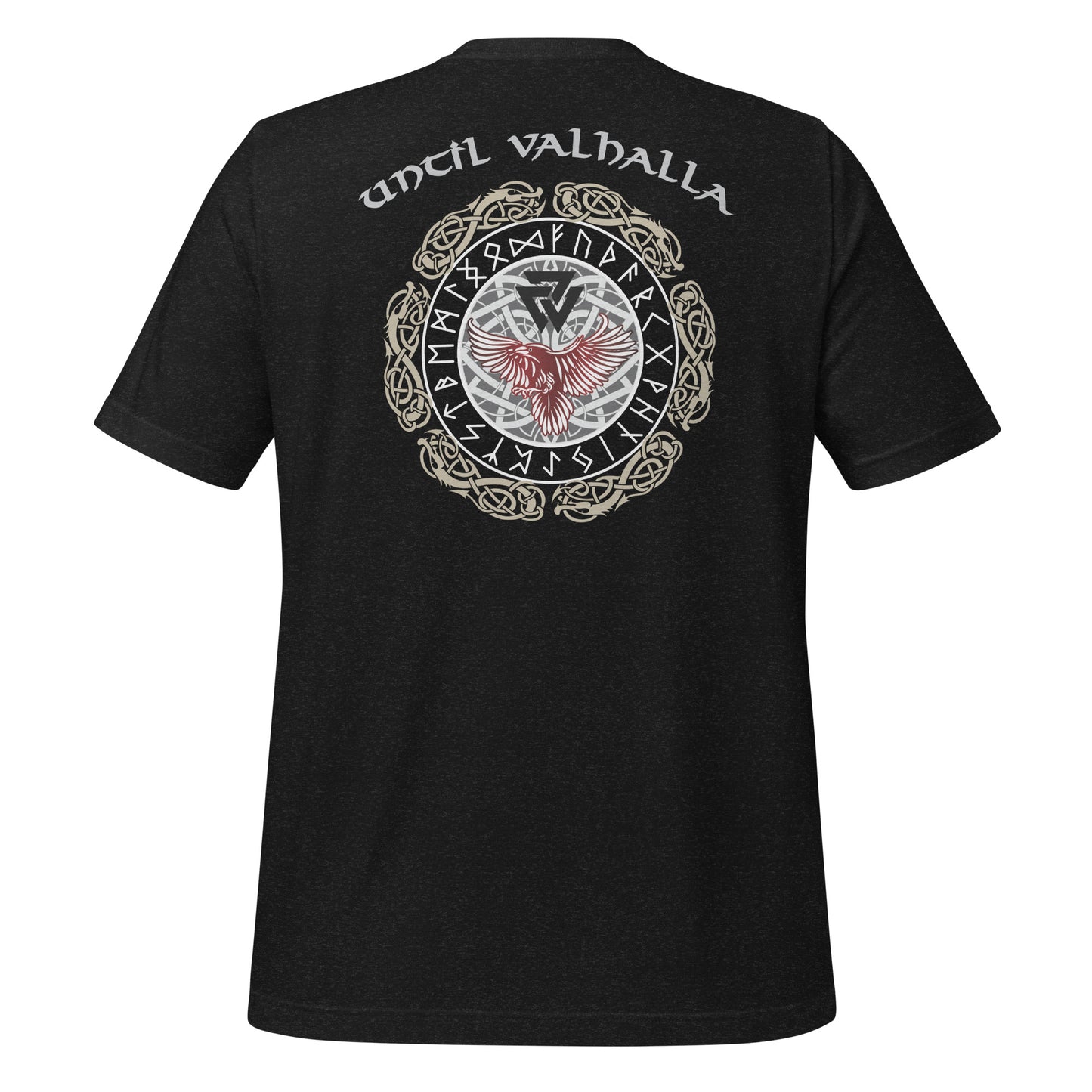 Until Valhalla Viking Warrior T-shirt